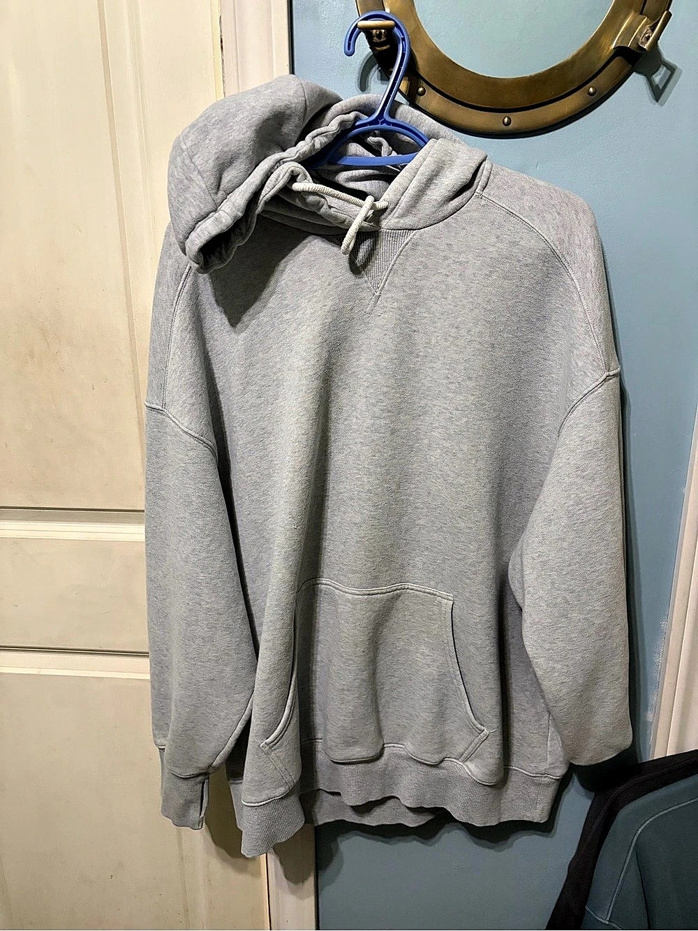 Offline by Aerie Cloud Fleece Oversized Hoodie Gray Large